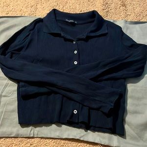 Brandy Melville button down polo